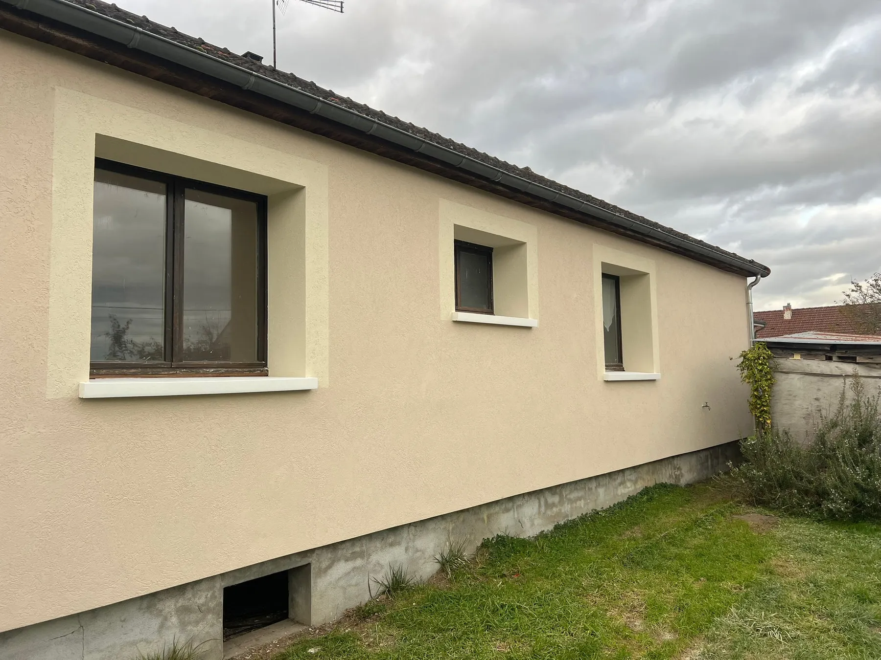 Pignon après finition