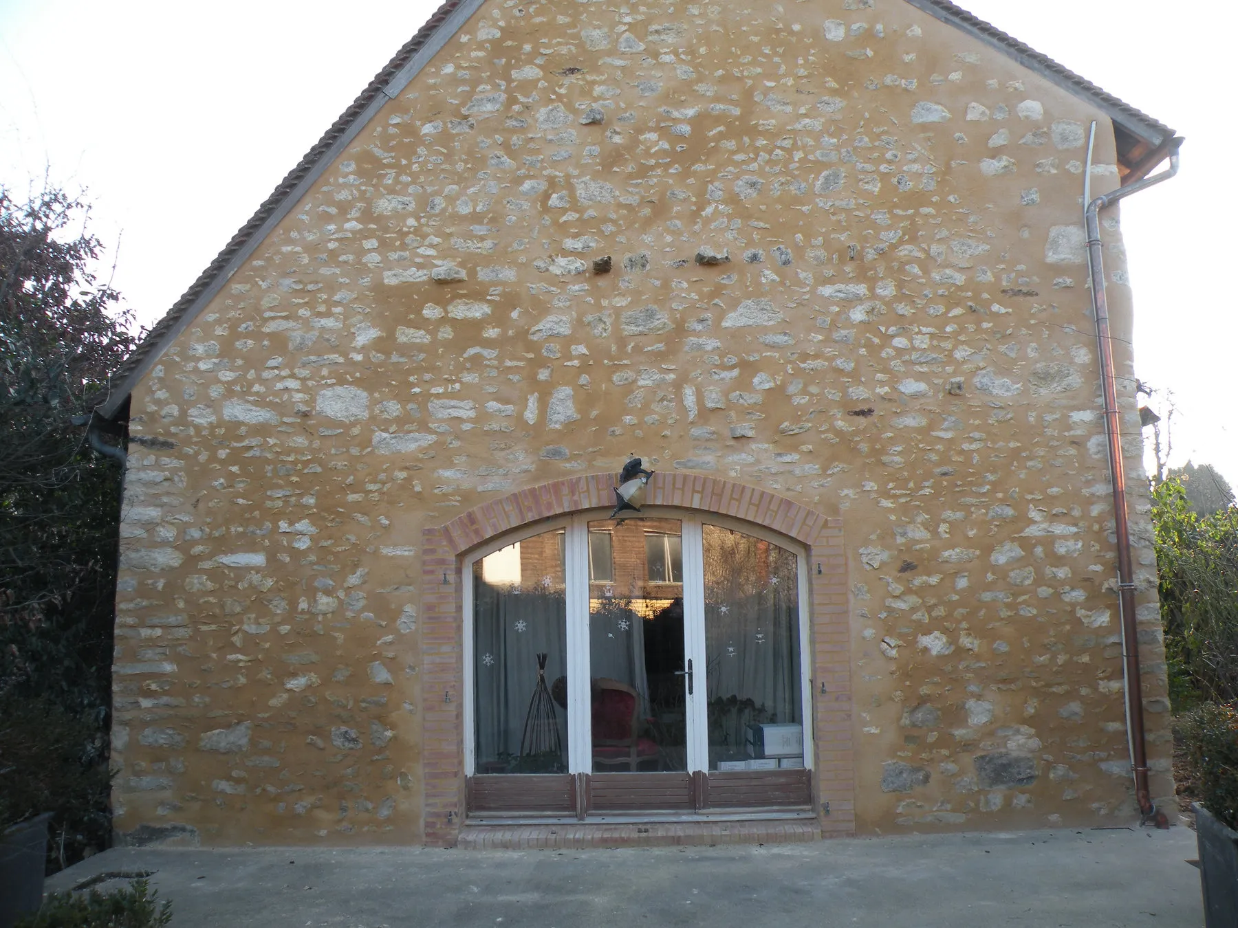 Pignon après ravalement