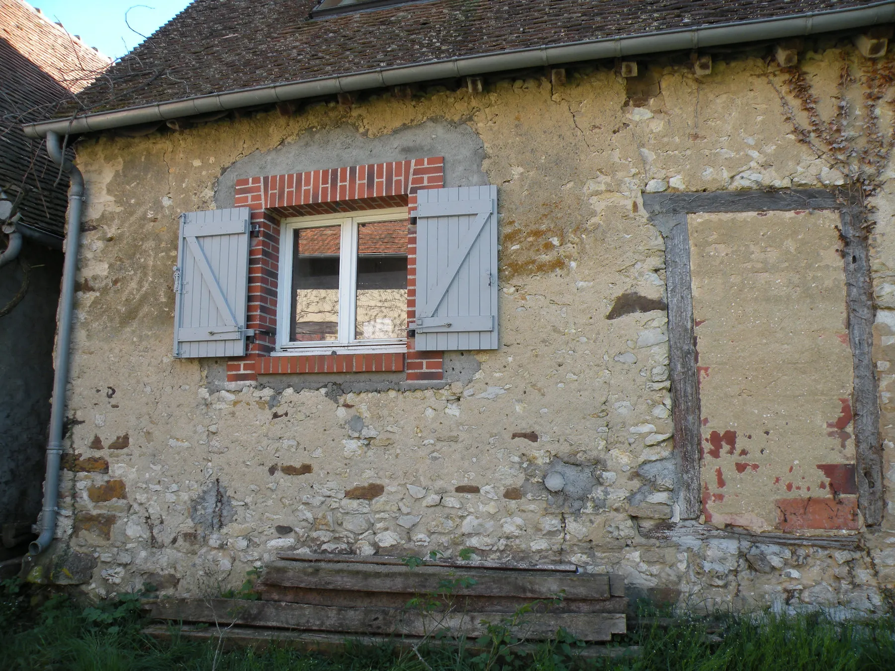 Façade avant ravalement